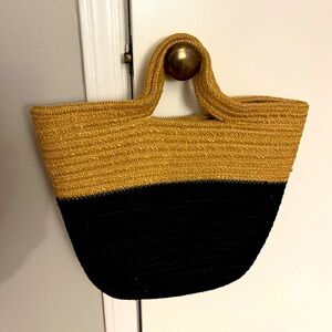 Straw Woven Tote Bag